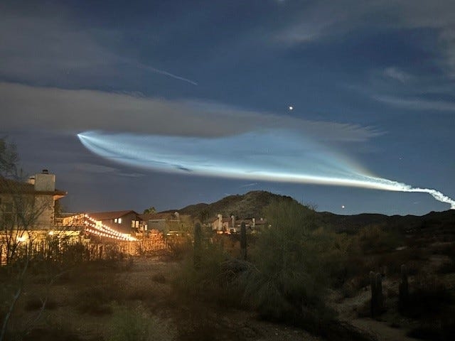 SpaceX rocket launch: When, where to see Starlink satellite mission from Arizona