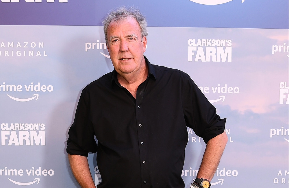Jeremy Clarkson films for National Geographic car show