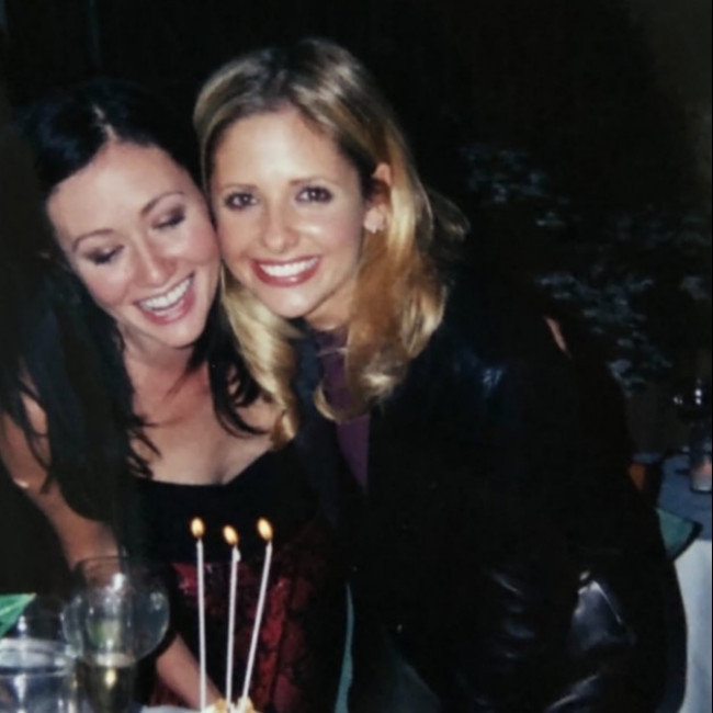 Sarah Michelle Gellar celebrates Shannen Doherty's heavenly birthday and keeps touching 'tradition'