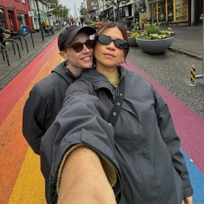 Elliot Page debuts first romance since marriage split