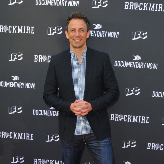 Late Night host Seth Meyers fears for his TV future