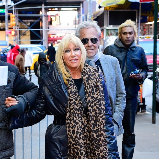 Suzanne Somers' widow Alan Hamel dating her Hollywood Wives co-star Joanna Cassidy