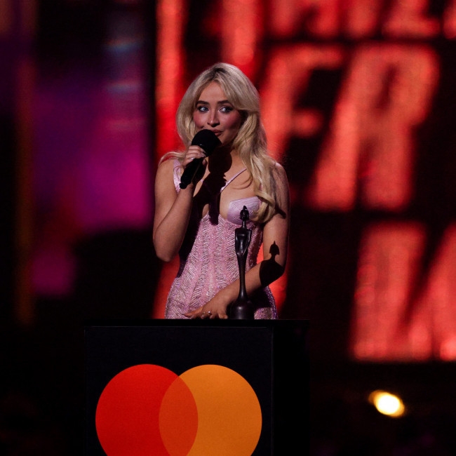 BRITs: Sabrina Carpenter dedicates first BRIT to UK fans: 'This is insane!'