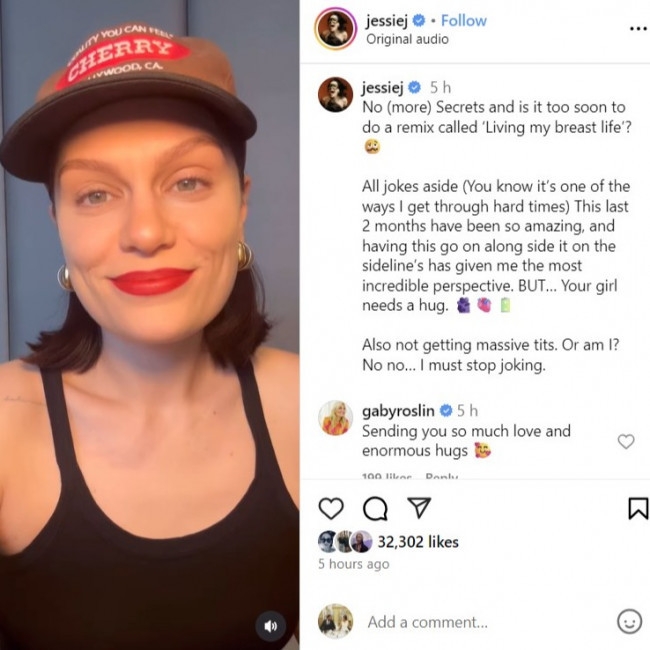 Jessie J diagnosed with breast cancer and reveals surgery plans