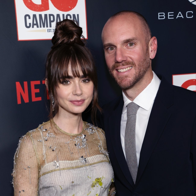 Lily Collins says Charlie McDowell 'was born to be a dad'