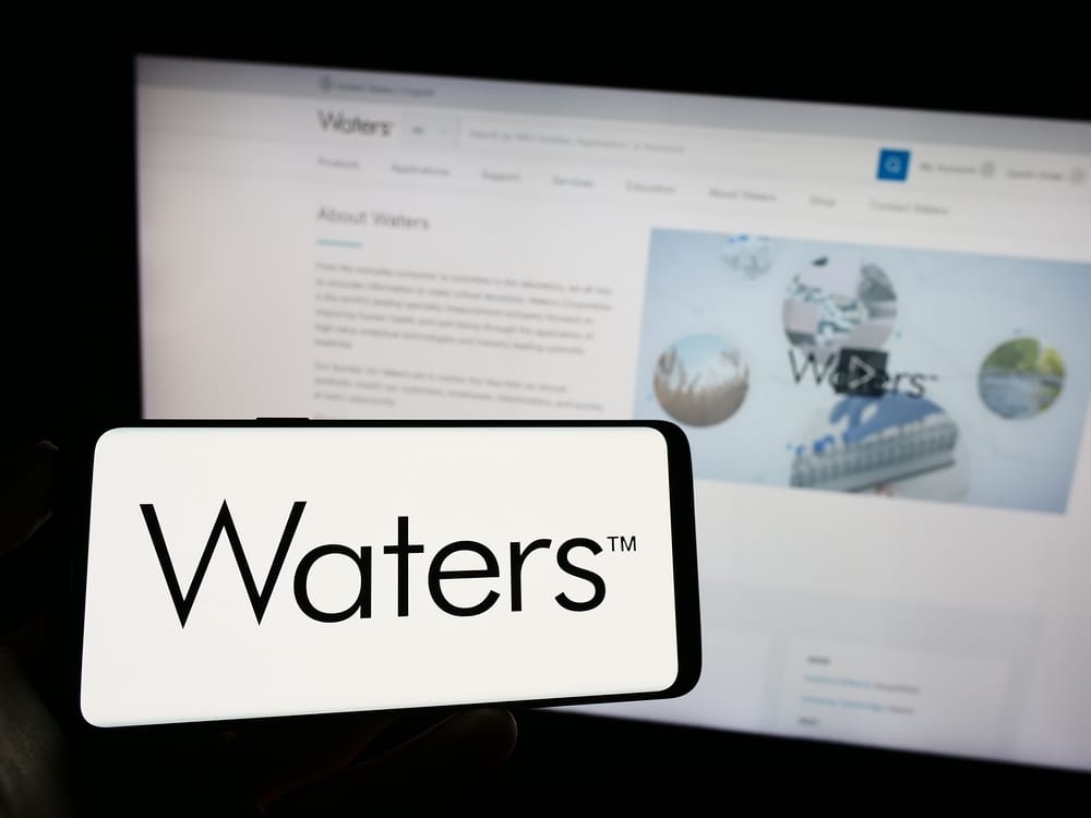 How Is Waters Corporation's Stock Performance Compared to Other Healthcare Stocks?
