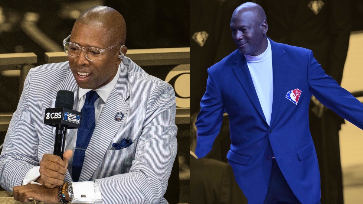 "Michael Jordan touched the fibre of basketball that no one will ever touch today" - Kenny Smith says nobody in the league today comes close to MJ