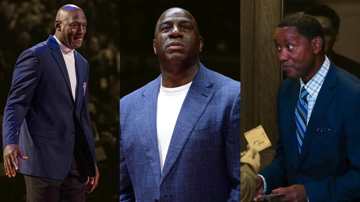 "They took a lot of cheap shots, too" - Magic Johnson on why Michael Jordan is still angry the Pistons refused to shake hands