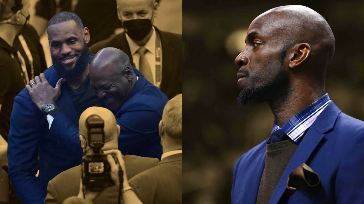 "With LeBron, it was more like the little homie" - Kevin Garnett on why many players don't view LeBron James the same as Michael Jordan