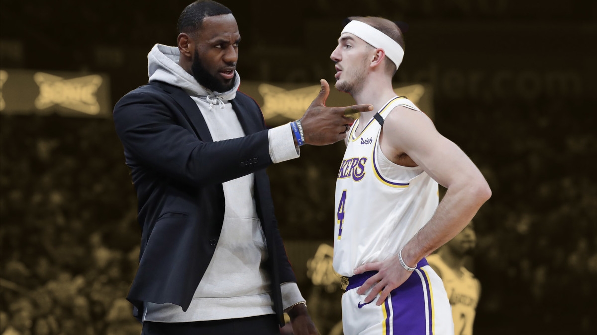 Alex Caruso revealed his learnings from LeBron James during their time on the Lakers: "Eat right, to sleep and get your recovery tights"