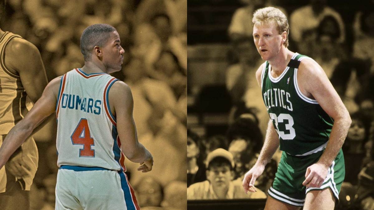 "The air conditioner they turn on in the winter and the heat on in the summer" - Joe Dumars on why playing Larry Bird's Celtics in the Garden was a nightmare