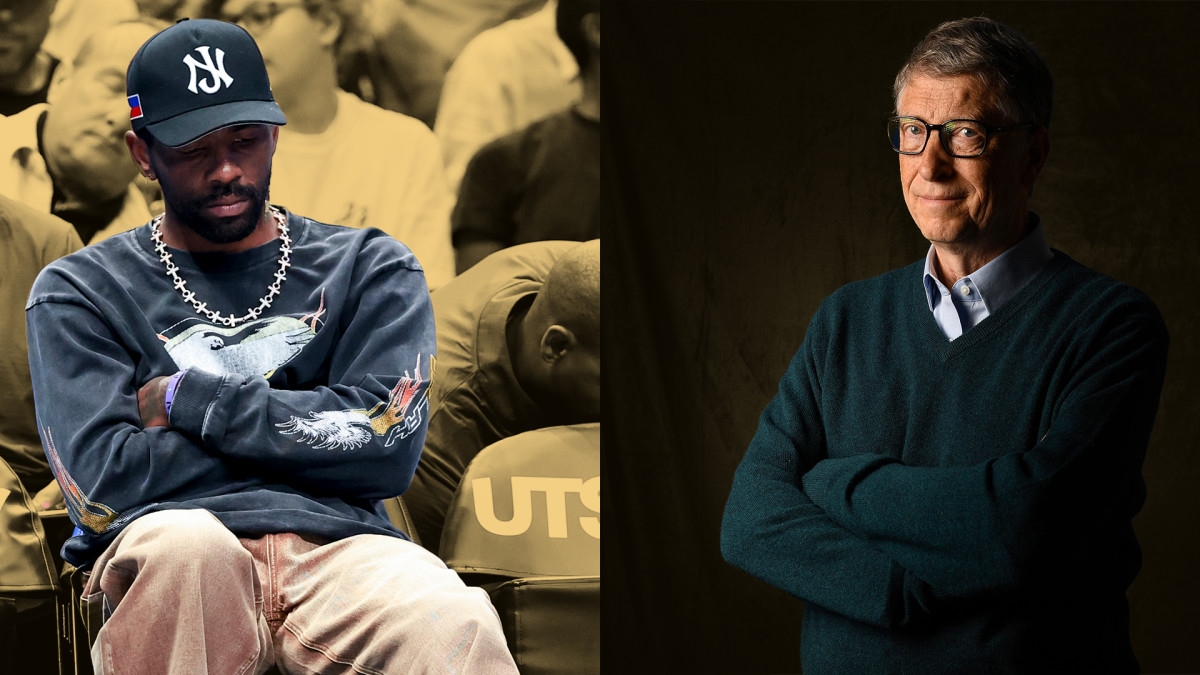 "I think that's weird" - Kyrie Irving claims that Bill Gates owns the majority of the land and water in the United States