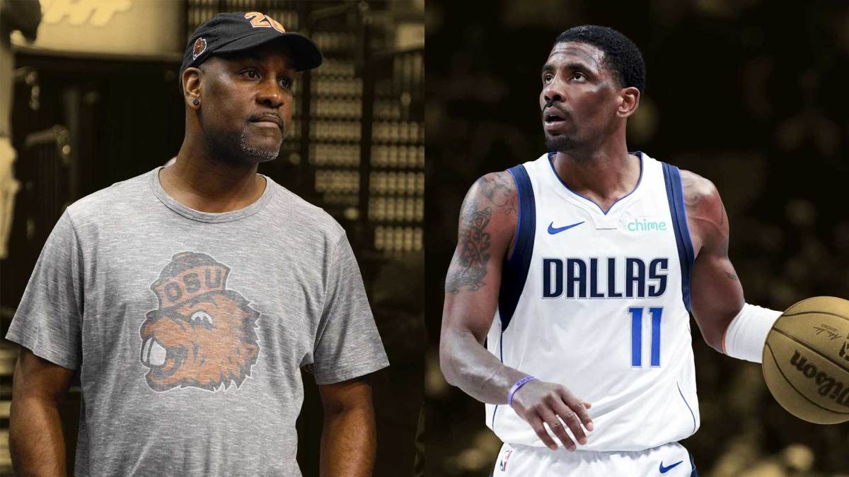 Gary Payton explains why guarding Kyrie Irving in the '90s would've been easy work: "We're hand-checking. We can control him"