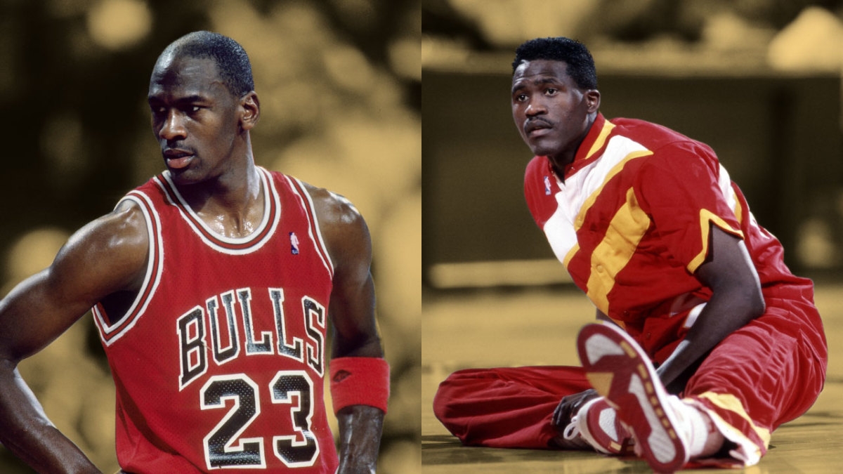 Michael Jordan on why the 1988 Slam Dunk Contest is still a fond memory: "That was the connection that I remembered the most about Dominique and myself"