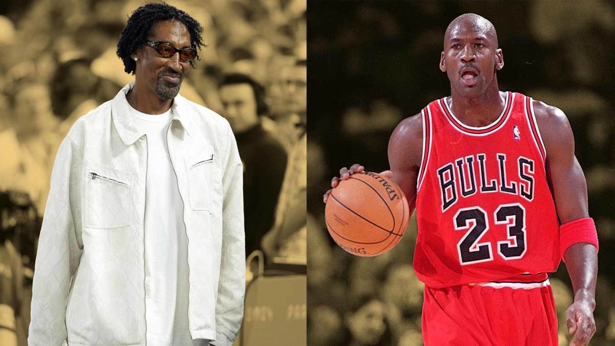 "Michael, I love you, but I'm glad to see you go" - Scottie Pippen described getting Michael Jordan's locker in 1993 as his greatest promotion