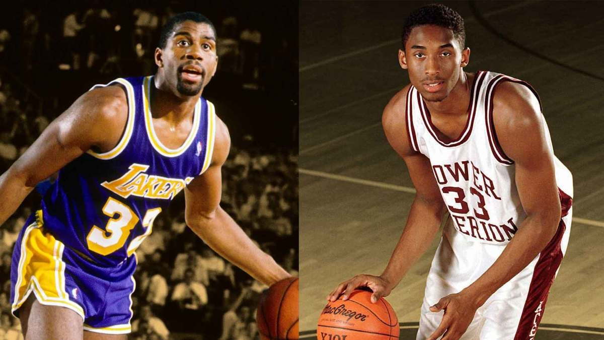 A young Kobe Bryant was heartbroken over Magic Johnson's HIV news: "It was very difficult"
