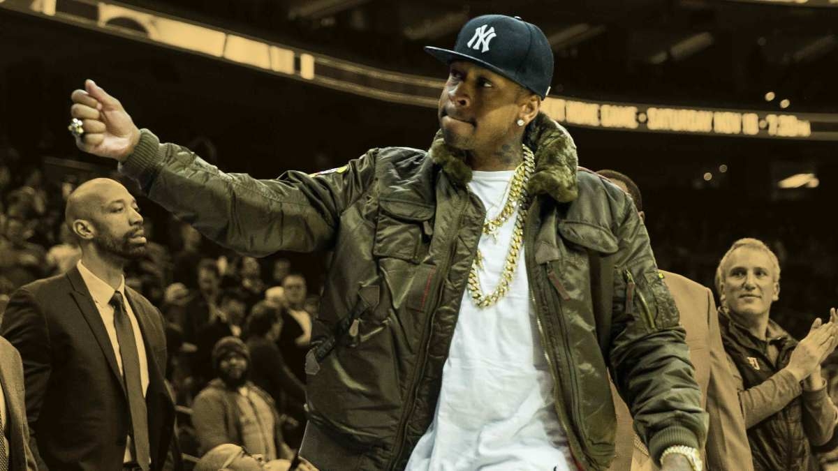 Allen Iverson on realizing he had to give up his football dreams: "I would always get emotional, tears coming from my eyes"