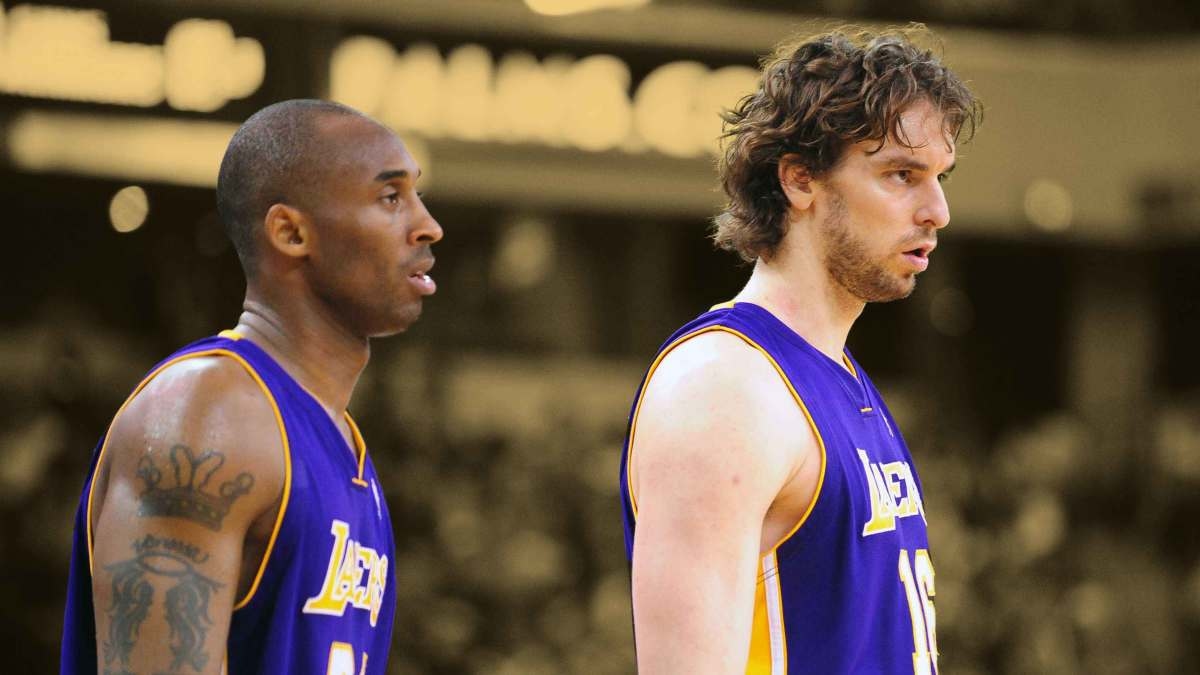 Pau Gasol on how difficult it was to tell Kobe Bryant he would leave the Lakers: "He was very supportive and he understood"