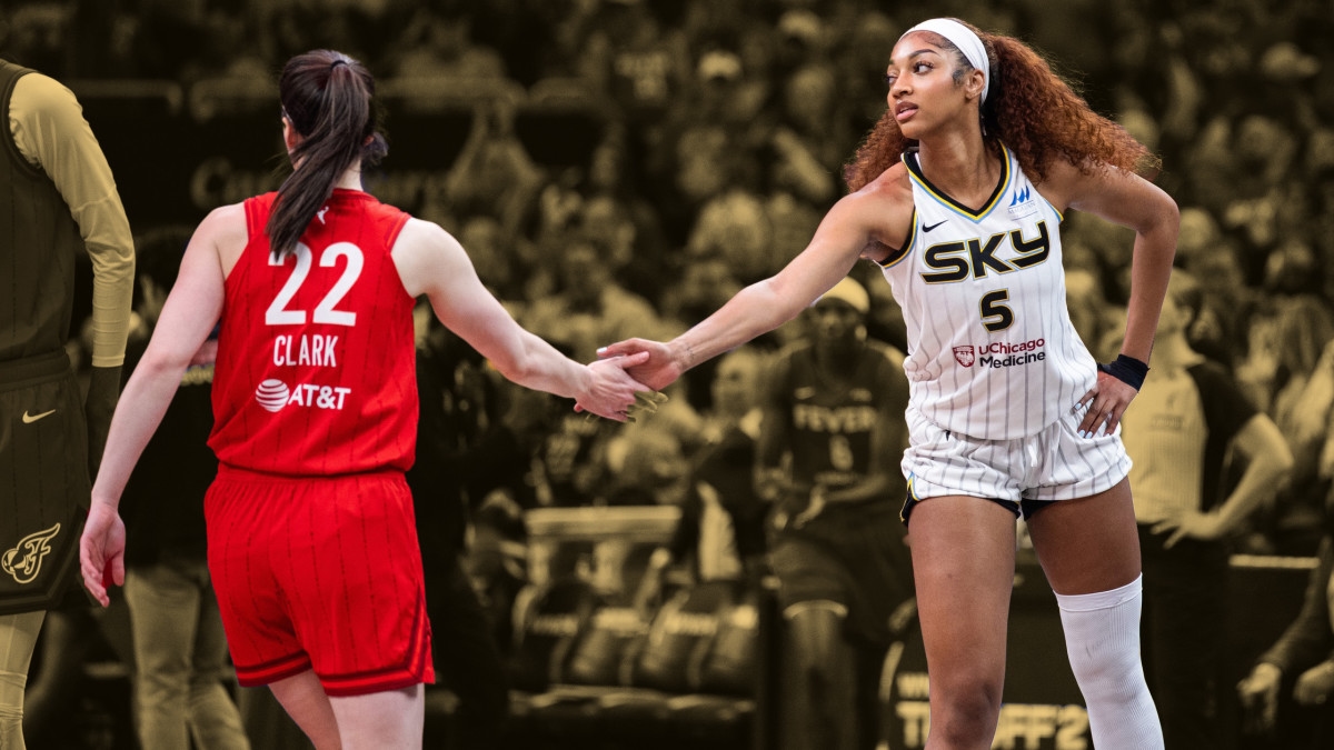 "One is good and the other is hot garbage" - Aries Spears feels Angel's desire to improve off-court image has brought her levels below Caitlin on the court