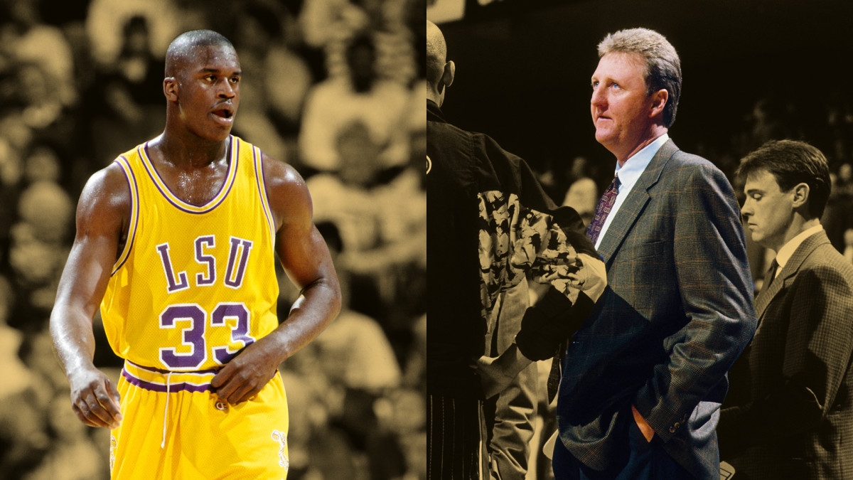 "Because Larry said that, I believed that" - Larry Bird saying Shaquille O'Neal would be the GOAT center gave the Shaq confidence he needed