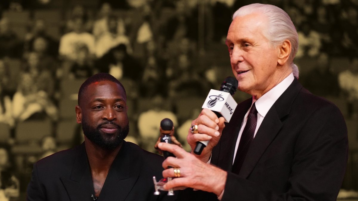 Pat Riley admits he wasn't sure about drafting Dwyane Wade: "I've always preferred coaching 25 or 26-year-olds"