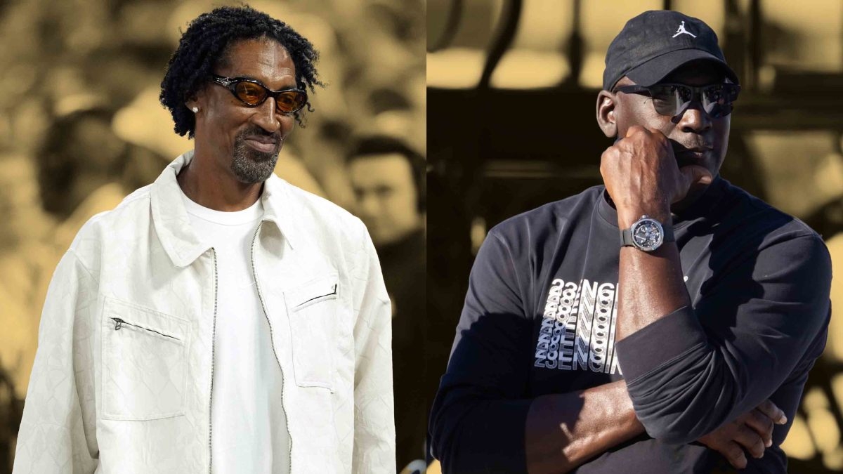 "I never saw one free agent come to the Bulls and say that they wanna play with Michael" - Scottie Pippen reinforces the notion that no other big-name players had interest in playing with MJ