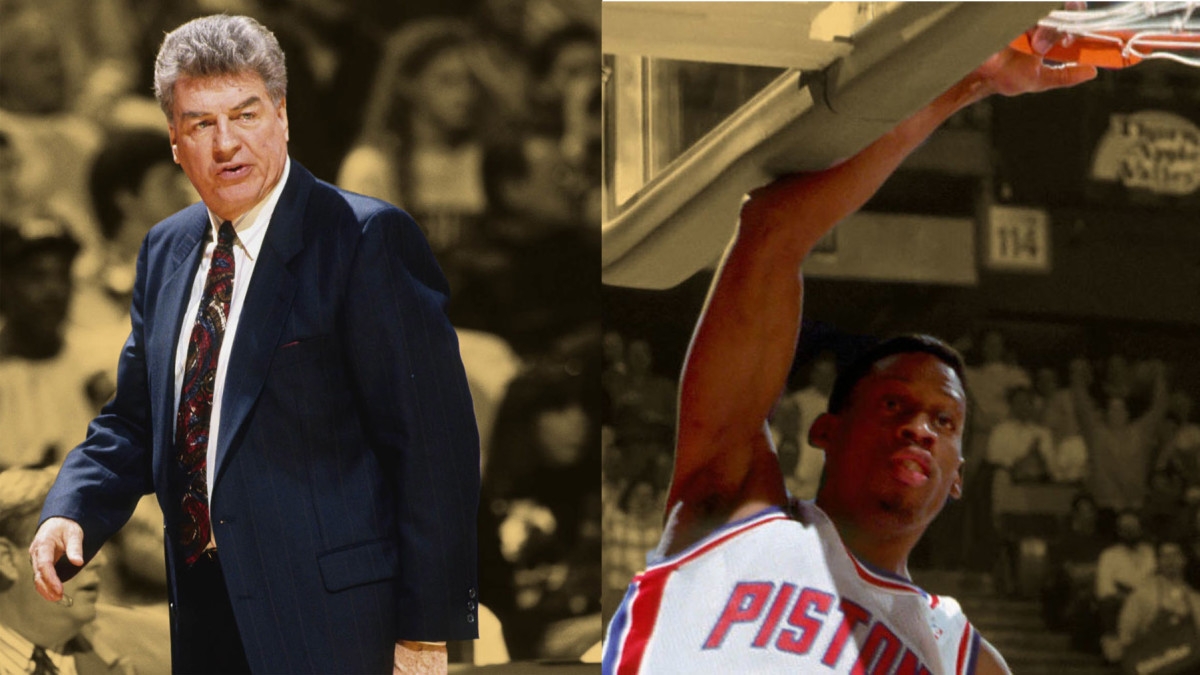 ''It was like they got rid of my dad" - Rodman was furious with the Pistons when they fired Chuck Daly