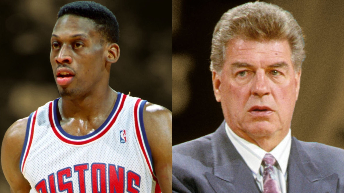 "Don't think! - Chuck Daly's priceless advice to Dennis Rodman during the Pistons' championship years
