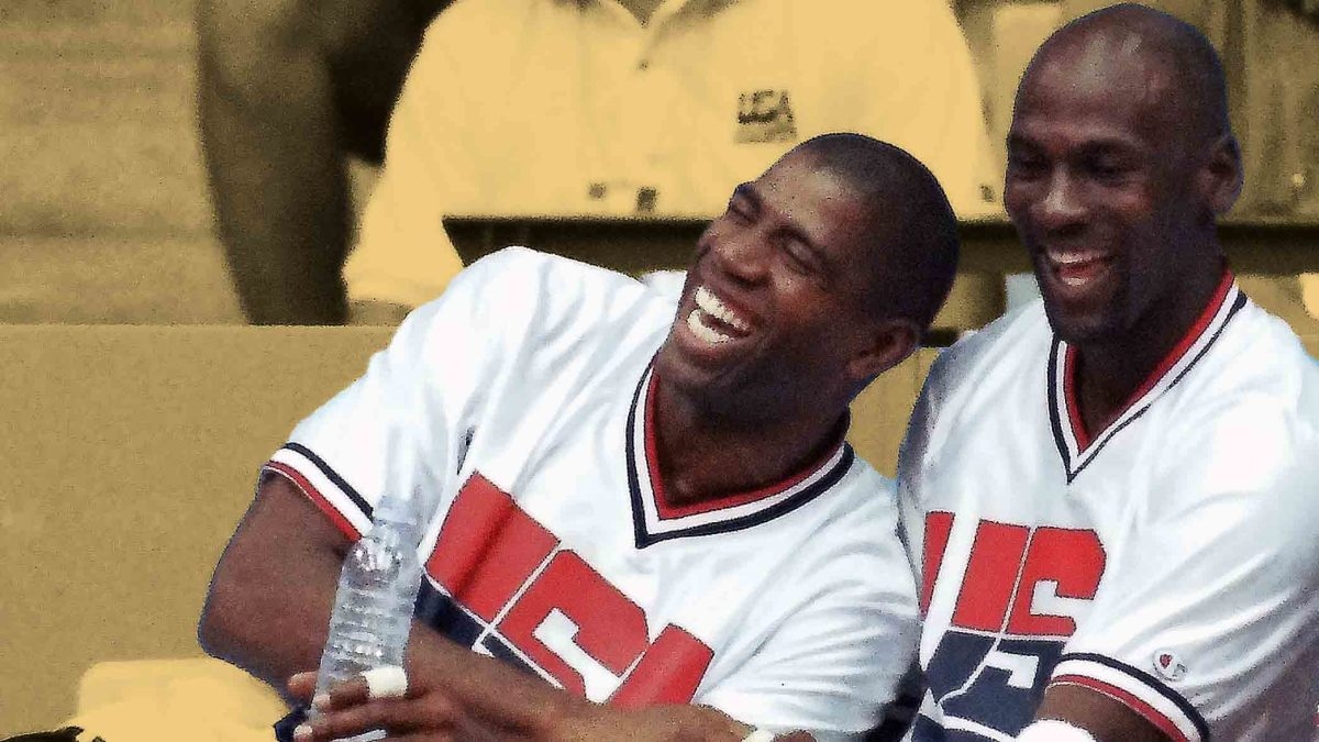 "I've never seen a man take something so personal" - Magic Johnson on what pushed Michael Jordan's buttons during famous Dream Team practice