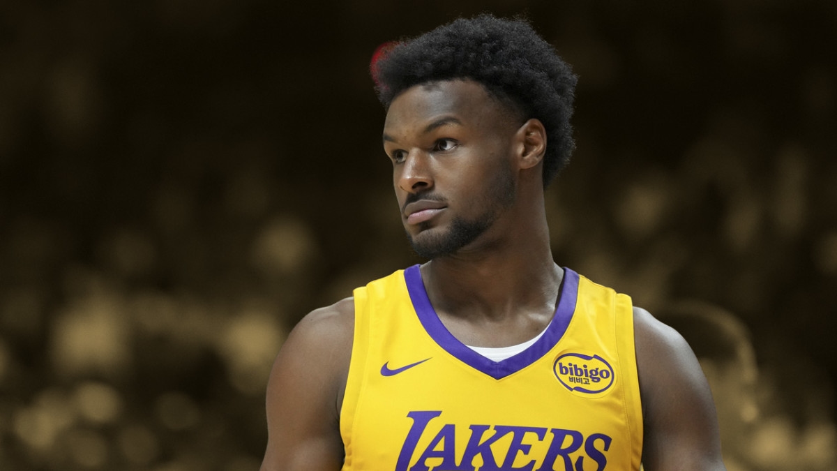 "Bronny James should've been there" - Dan Patrick criticizes Bronny James for not attending Luka Doncic's press conference