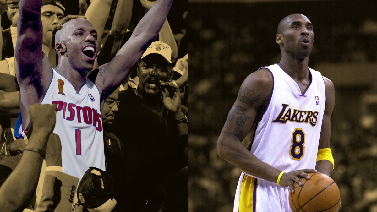 "Mr. Bryant is going to get a little discouraged with getting no touches" - Chauncey Billups broke down a brilliant plan that led to Detroit shocking L.A. in the 2004 Finals