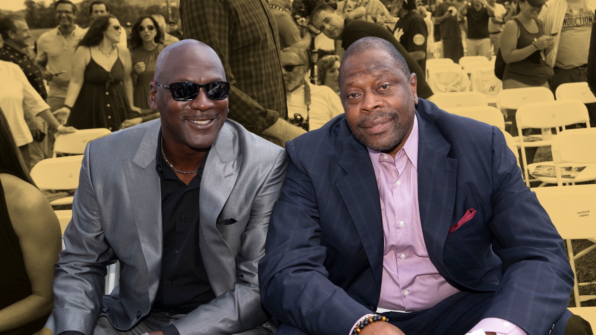 Patrick Ewing said Michael Jordan targeted Larry Bird and Clyde Drexler during Dream Team practices: "All of us had to step back"