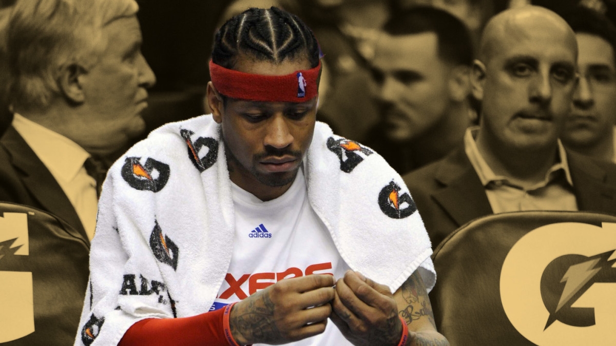 "Sometimes I even think leaving might not be such a bad thing" - Allen Iverson on how trade rumors during his 76ers years emotionally drained him