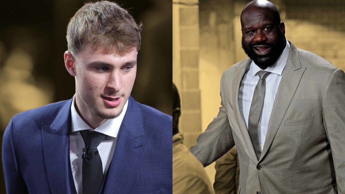 Shaquille O'Neal explains why Cooper Flagg might go down as one of the GOATs in the NBA: "I have never seen a scenario so perfect for somebody"