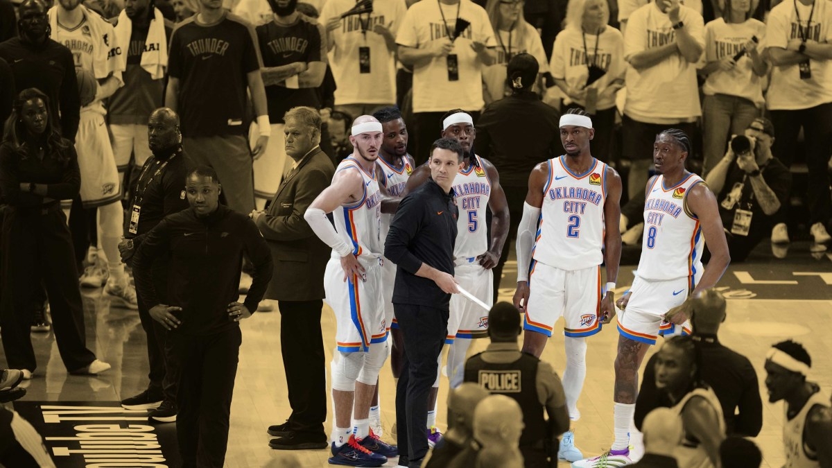 "I always go back to the UNLV Rebels of the early 90s" - Dan Patrick thinks that the Thunder have been so dominant that they don't know how to play one-possession games