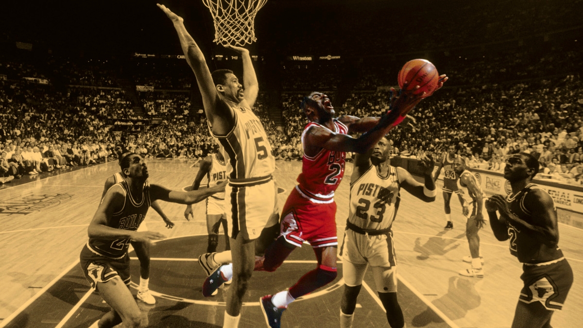 "If they played today, they'd be Flagrant twos" - MJ talks about how the 'Bad Boys' Pistons played defense on him