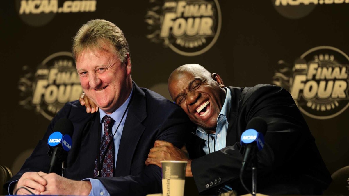 "If I didn't have that, other than a couple of championships, what is it?" - Larry Bird admits he wouldn't have enjoyed his career if there was no Magic Johnson to compete against