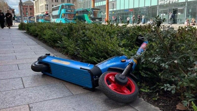 E-scooter rider arrested after crash with taxi
