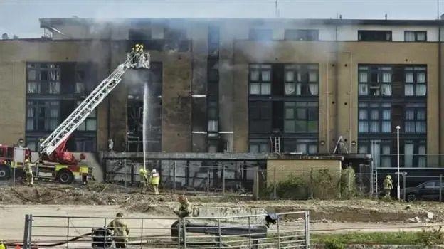 Cause of flats blaze unknown, fire service says