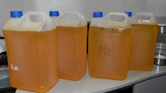 Litres of suspected THC worth £2.5m seized in raid