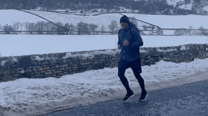 Fundraising firefighters in 420-mile charity event