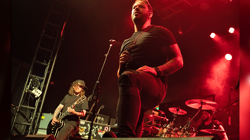 Welsh rockers hit number one in album chart