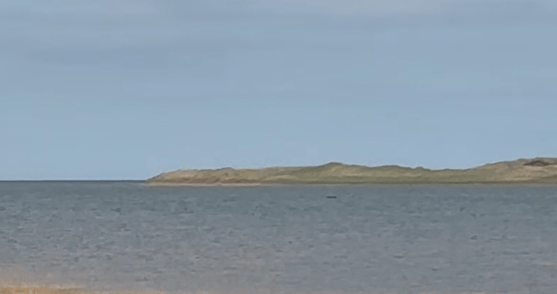 Submerged car found 50m off Holy Island causeway