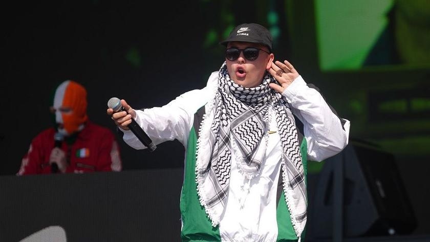 Kneecap Glastonbury gig 'higher risk' than Bob Vylan, BBC says