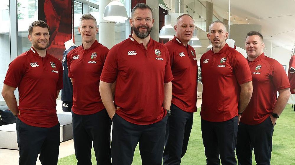 When is the British and Irish Lions squad named?
