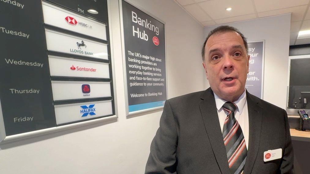 Banking hub 'bringing life back to town centre'