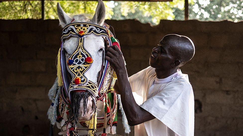 Nigeria's spectacular horse parade closing Ramadan
