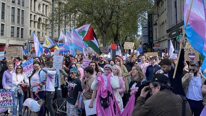Protest over Supreme Court gender ruling