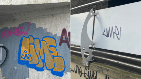 Town crackdown on 'escalating' issue of graffiti