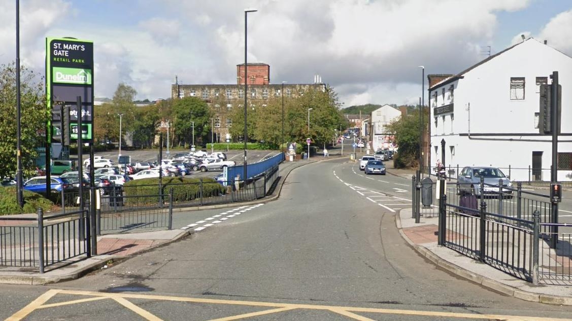 Woman hit by 'double-crash car' dies